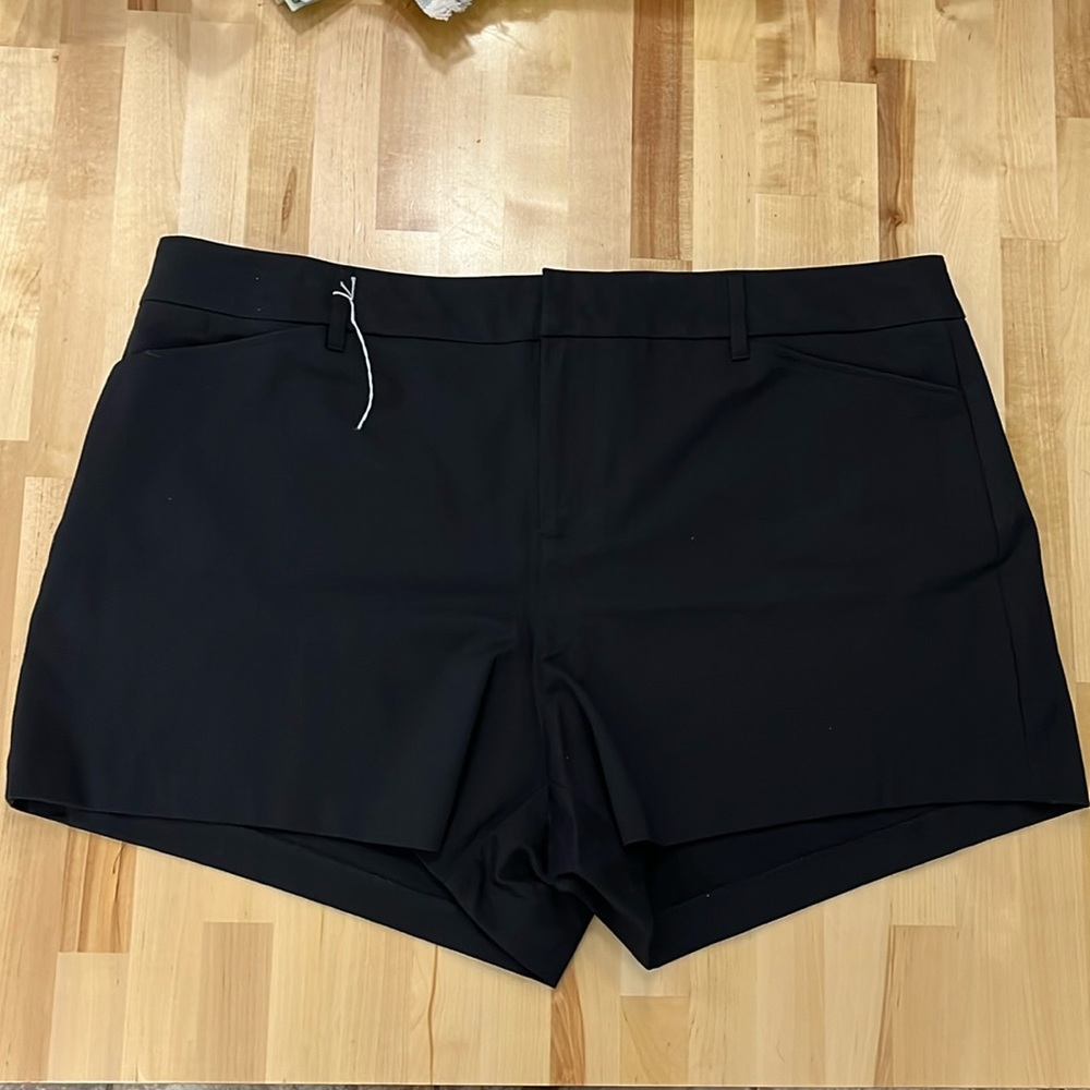 Torrid Black Shorts 24 NWT